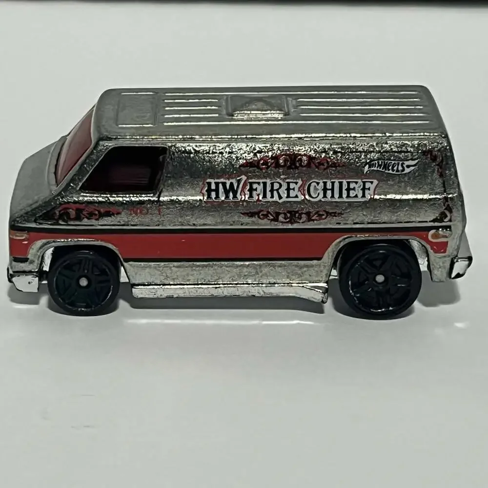 Hot Wheels Super Van HW Fire Chief ZAMAC Edition